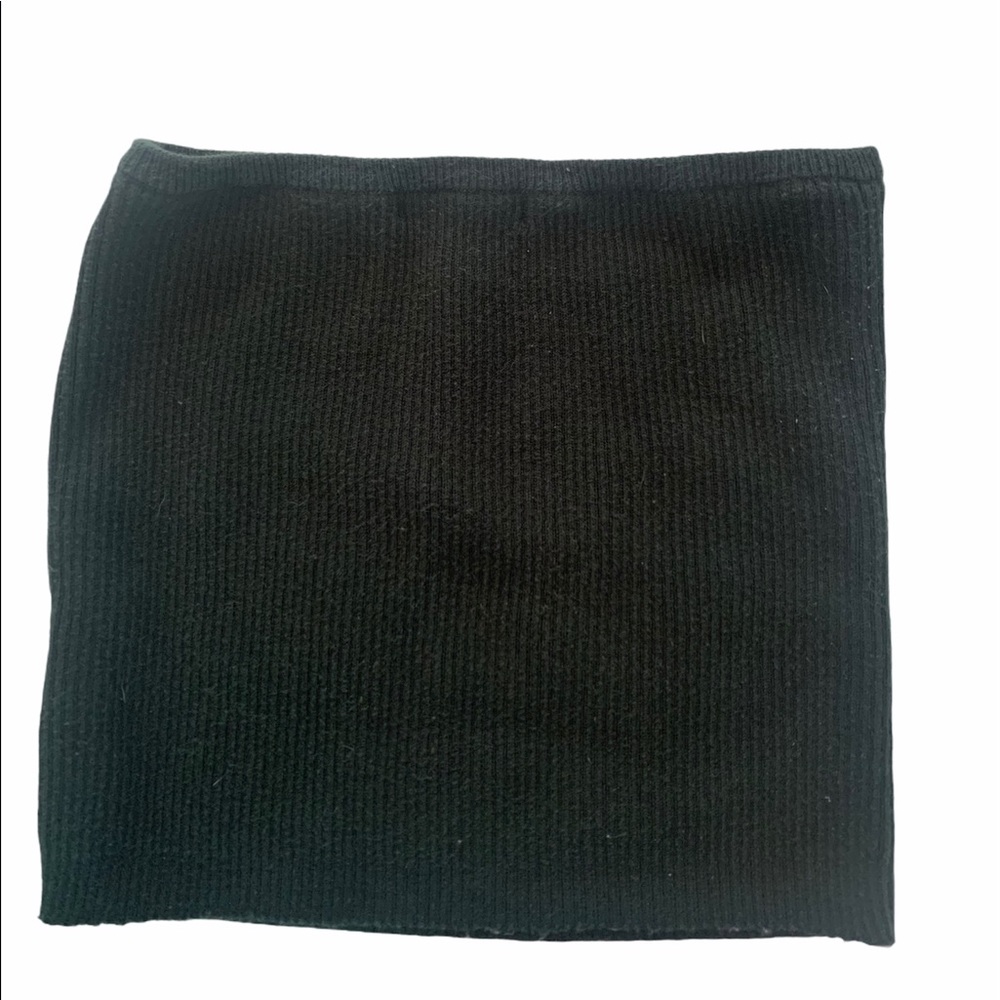 Dark green strapless crop from brandy🤍